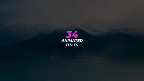 Animated Titles Pack | MOGRT