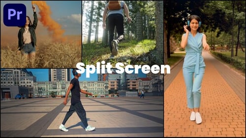 SplitScreen Opener Slideshow | MOGRT