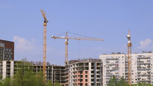 Construction Of Building Time Lapse 2