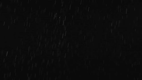 Loop Rain Drops Falling Alpha, lluvia real, alta calidad, lluvia lenta, trueno, rápido, nocturno, Dramático