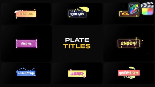 Plate Lower Thirds for FCPX