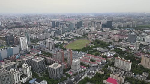 Wohngebiet der Stadt