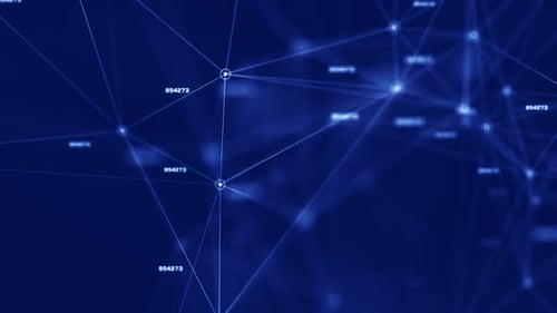 4K Technology network background