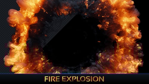 Huge Fire Explosion