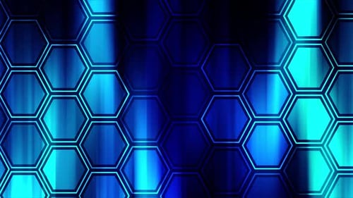 Blue Background Motion Graphics Animated Background