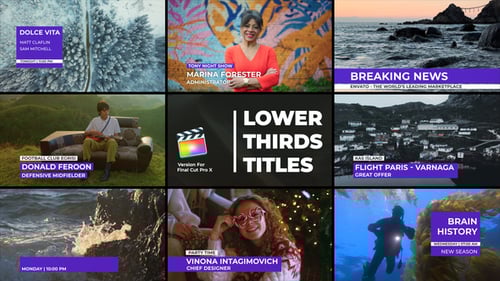 Titel Unterer Drittel | FCPX