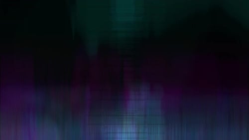 Abstract Glitch Digital Noise Background Animation With Color Shift
