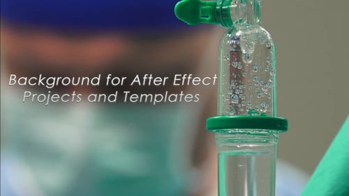 Close Up of IV Drip in Hospital Setting