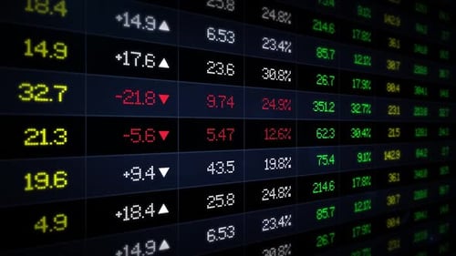 Stock Market Data Board