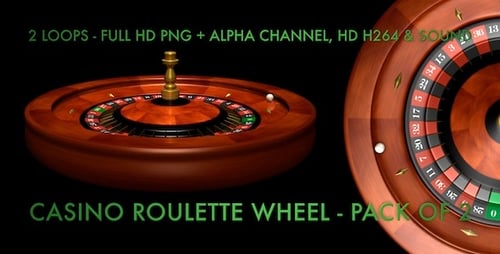 Casino Roulette Wheel - Pack Of 2 Loops