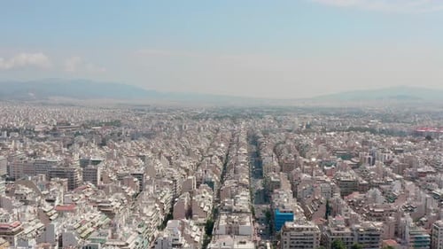 Aerial View Athens Greece