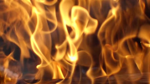 Hot As Inferno Flame Concept Abstraktes Schönes Feuer mit Funkenflocken