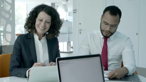 Professional Multiethnic Business Colleagues