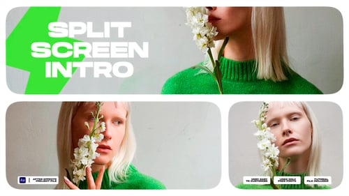 Split Screen Intro - Multiscreen Slideshow
