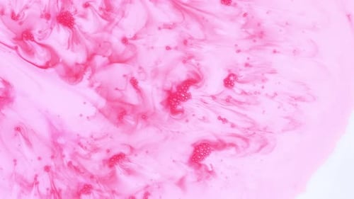 Ink Swirling Underwater