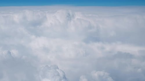 Sky Above the Clouds Aerial View