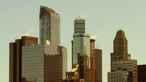 Modern Urban City Skyline