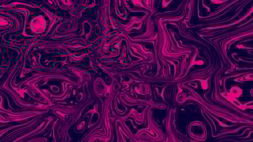 Abstract Fluid Pink Liquid Swirl Background Loop