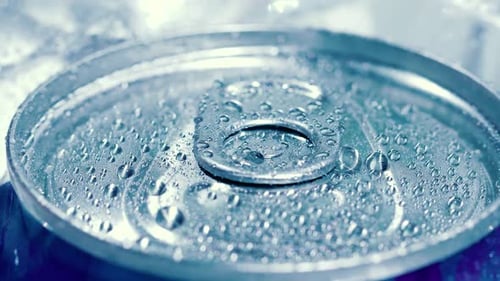 Refreshing Condensation Droplets on a Cold Drink Can