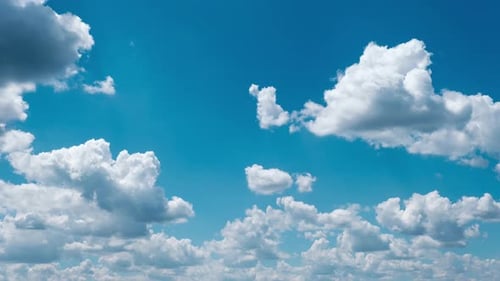 Beautiful Cloudscape on a Sunny Day