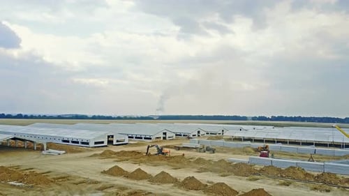 Baukomplex der Viehzucht