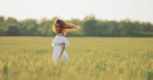 Walk in Nature in the Summer