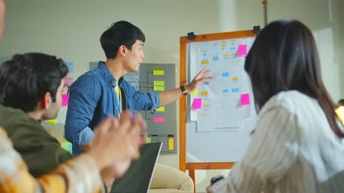 brainstorming about mobile app interface workflow design