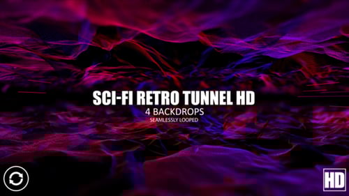 Sci Fi Retro Tunnel HD