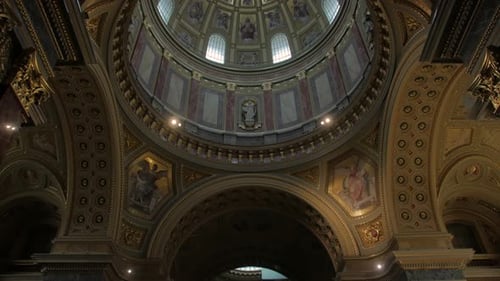Dome Of Catholic Temple