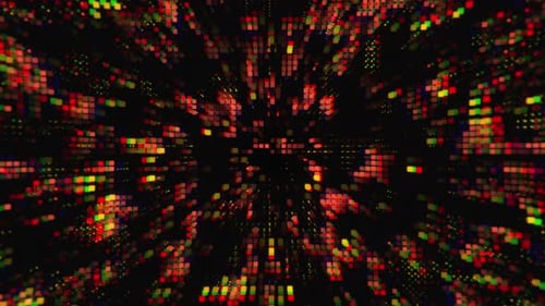 Fondo abstracto de líneas de cuadrícula y puntos