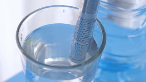 Alkaline Purifier Steel Filter Stick Glass Ionized Energized Structured Water Negative Potential