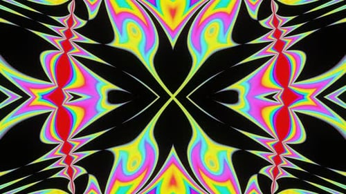 Smooth Multicolored Amorphous Abstraction for visualizationsVJ Loop