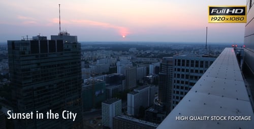 Sunset in the City