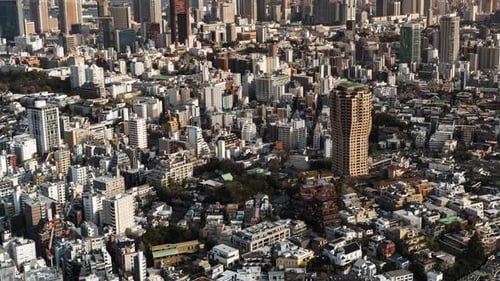 time lapse of Tokyo city, Japan