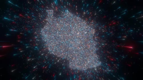 Abstract Map Of Tanzania