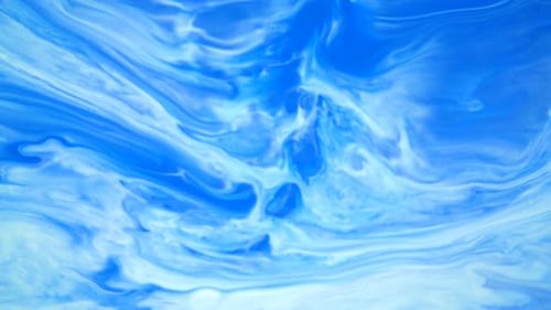 Blaue und weiße Farbe