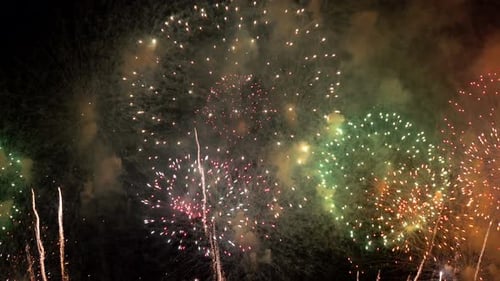 Fireworks-Hintergrund