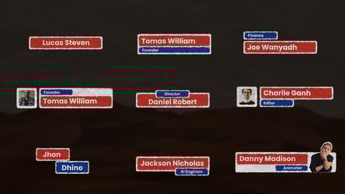 Paper Lower Thirds MOGRT