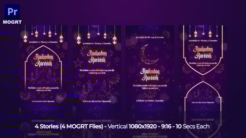 Ramadan Greetings Eid Celebration Instagram Stories MOGRT