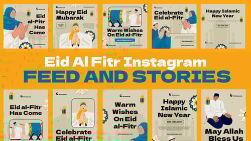 Eid Al Fitr Feed And Stories Instagram