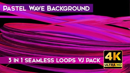 Pastell Wave Hintergrund VJ Loops