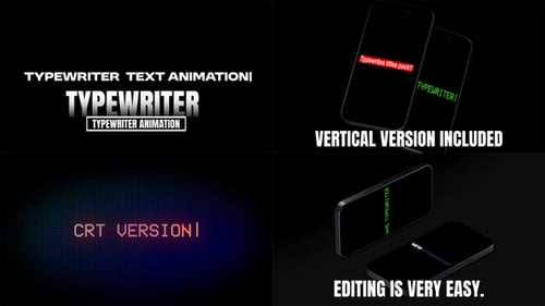 Typewriter animation MOGRT