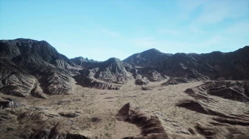 Mountain Landscape in High Altitude