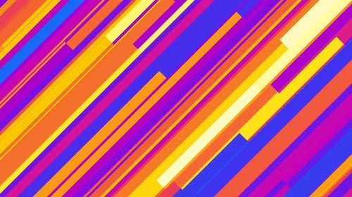 Dynamic Abstract Background with Colorful Geometric Lines