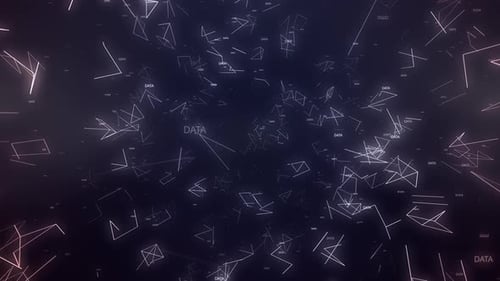 Plano de fundo de dados digitais