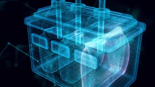 Condiment Dispenser Hologram Close Up Hd