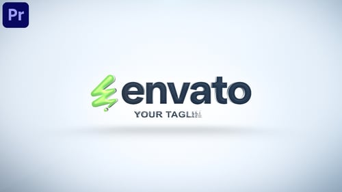 Clean Particle Logo Reveal for Brands