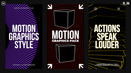 3D Vertical Titles | PP