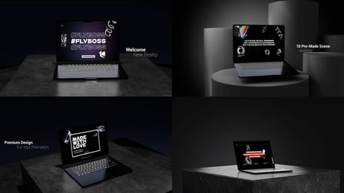 Laptop Mockup Promo