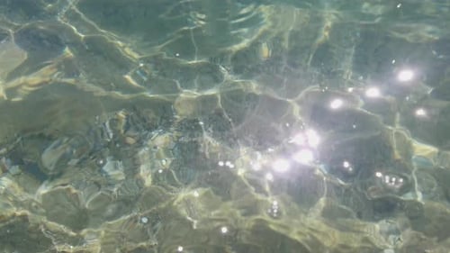 Slow Motion Footage of a Calm Sea